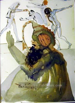 サルバドール・ダリ Painting - エジプトのヨセフェット兄弟 サルバドール・ダリ